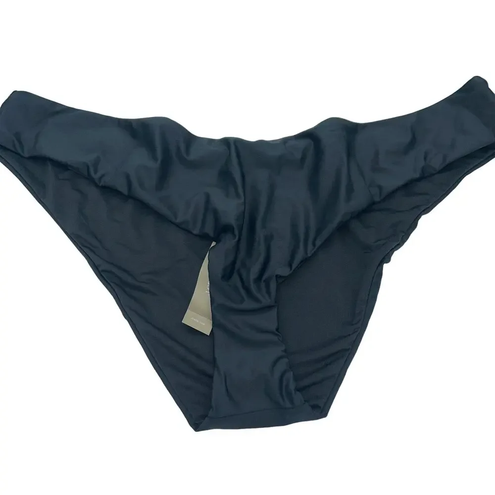 New NWT J. Crew Black Bikini Swim Bathing Suit Bottom Women's Size 3X